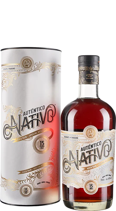 Autentico Nativo 15 Ani Dark Rum 0.7L
